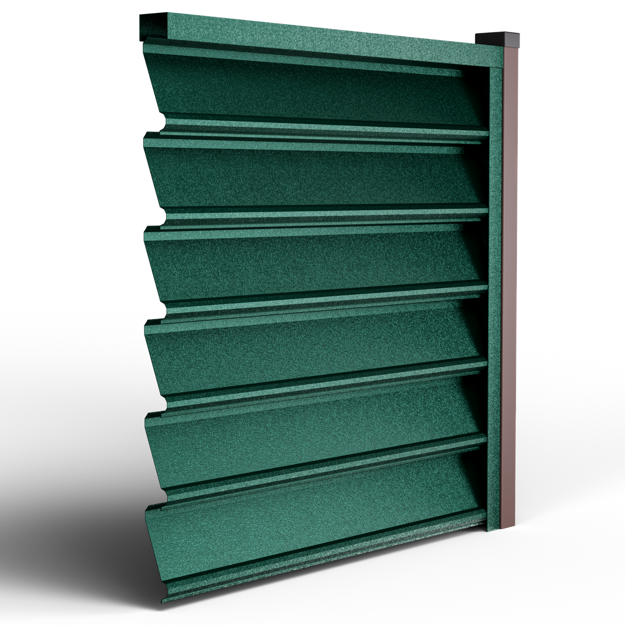 Gard Jaluzele Gamma | Verde Pin | RAL 6005