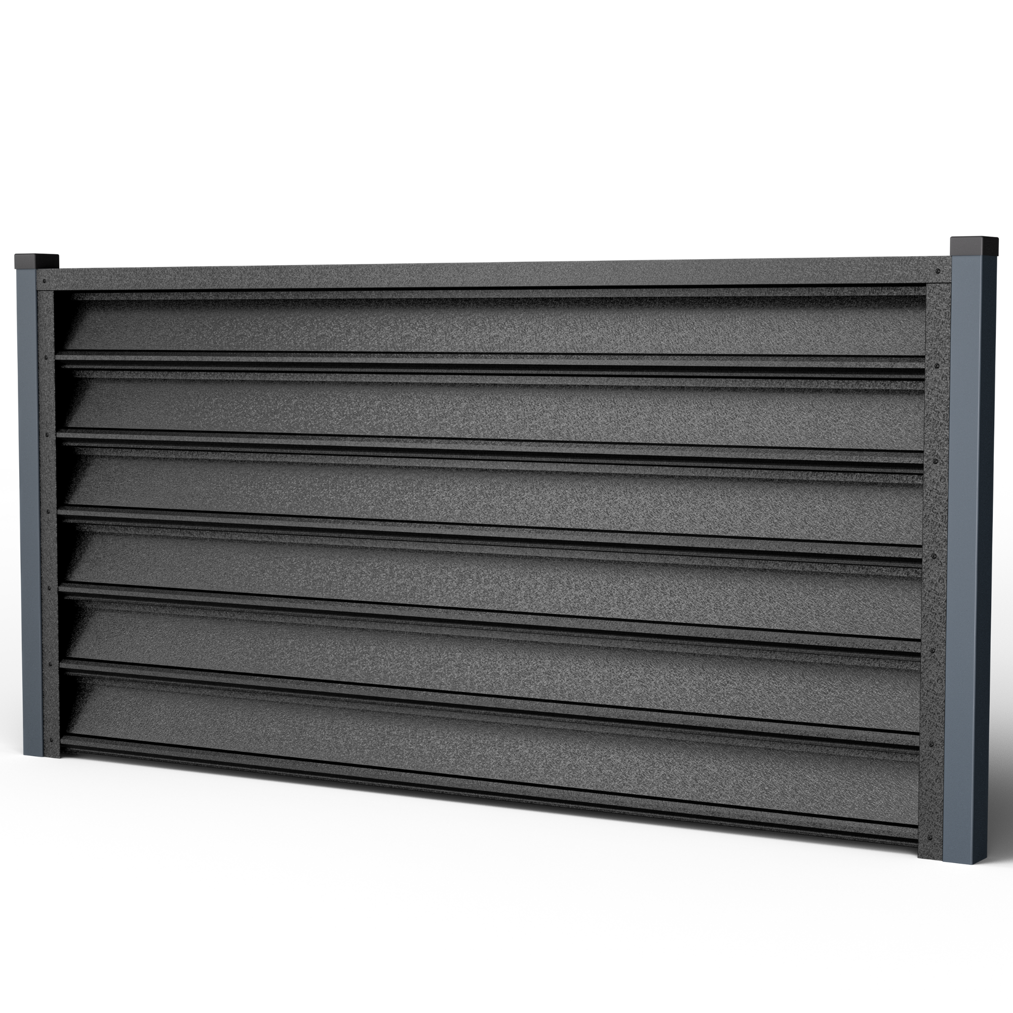 Gard Jaluzele Gamma | Negru de Noapte | RAL 9005