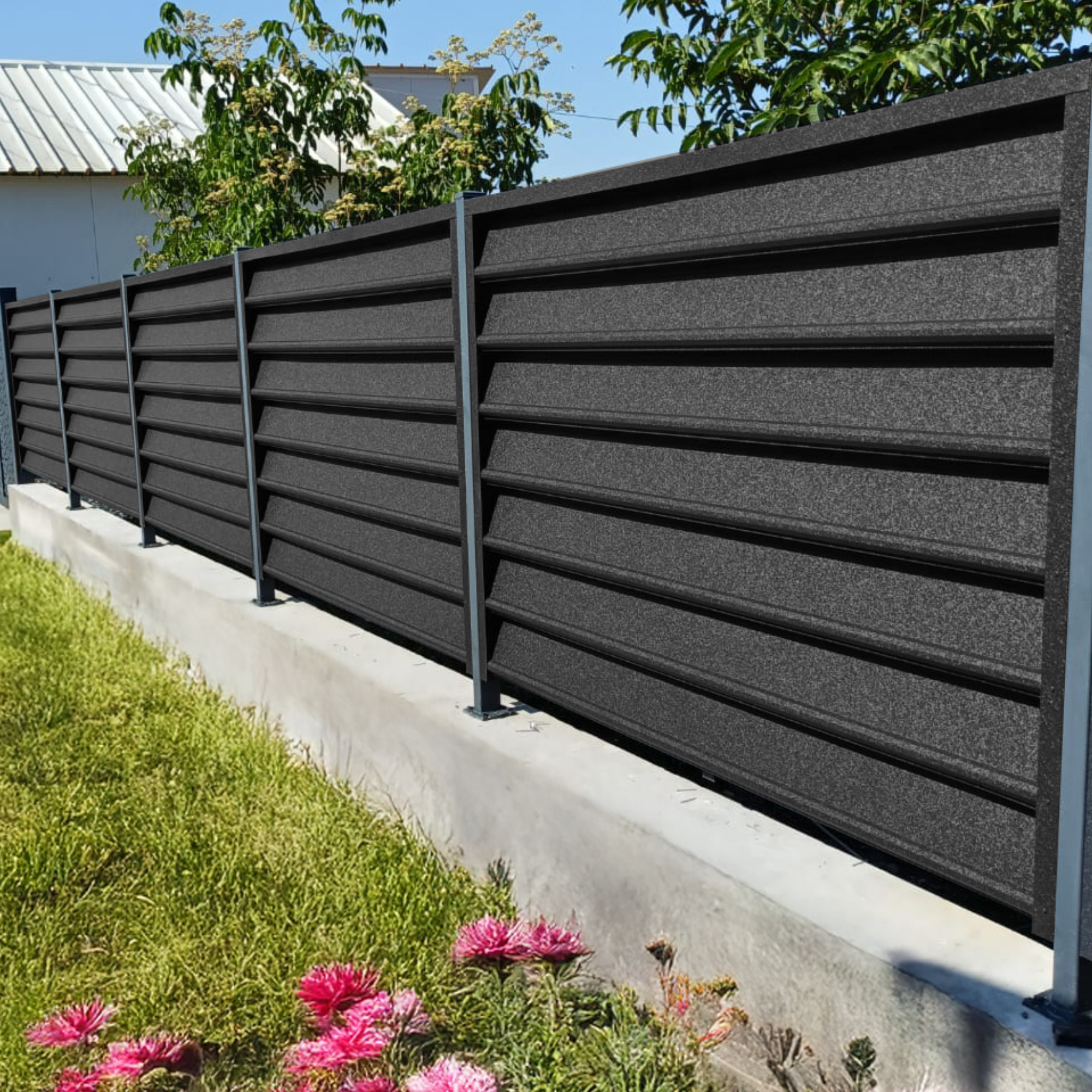Gard Jaluzele Gamma | Negru de Noapte | RAL 9005