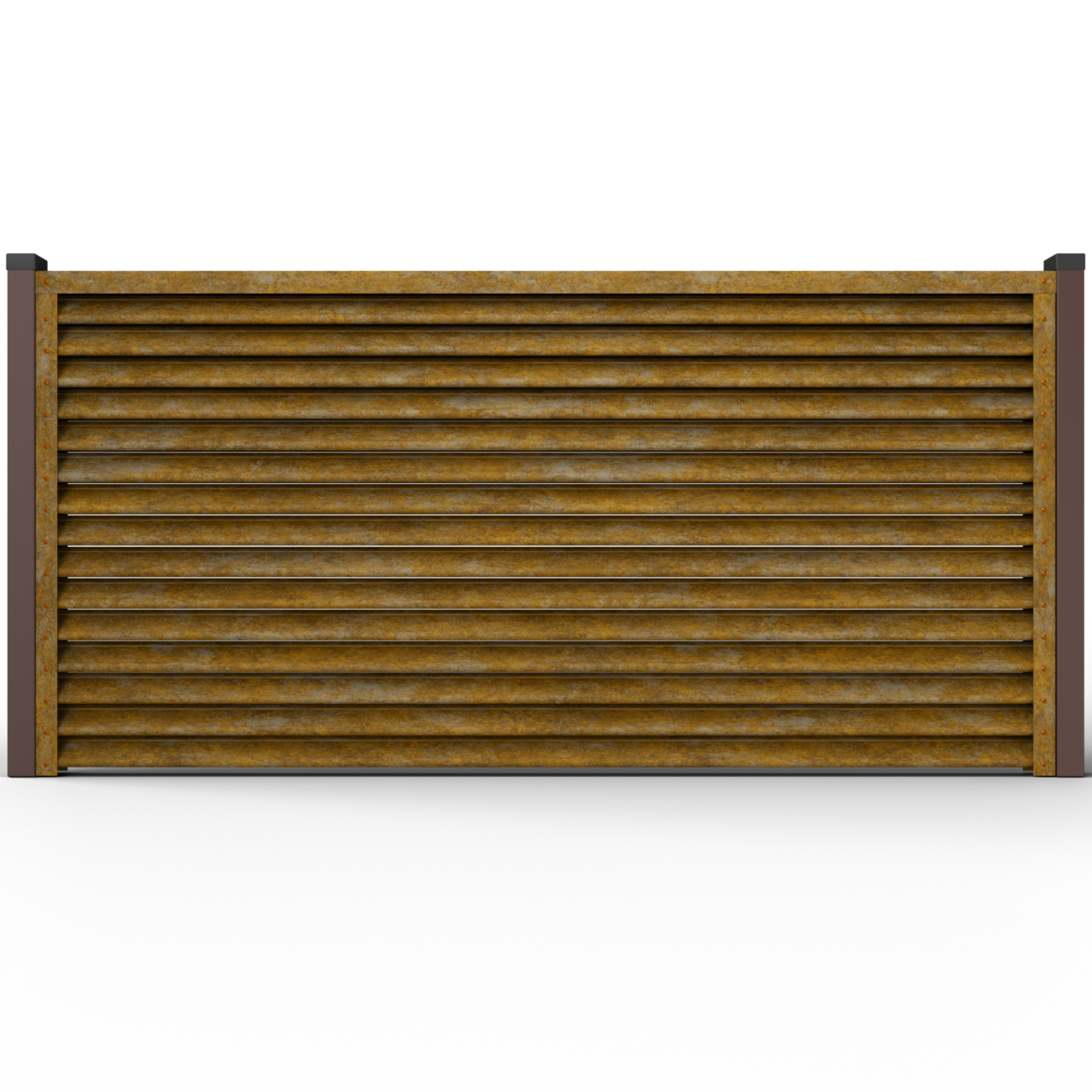 Gard Jaluzele Piramida | Corten