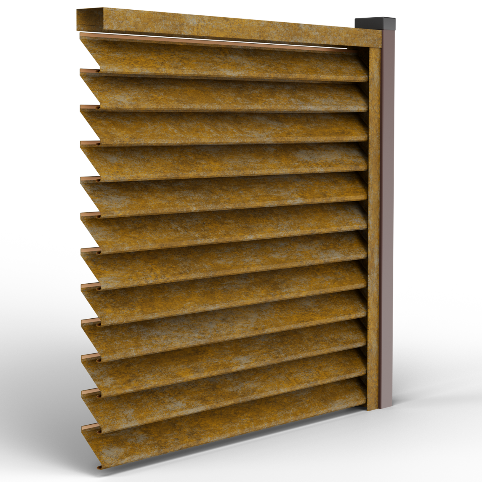 Gard Jaluzele Sigma | Corten