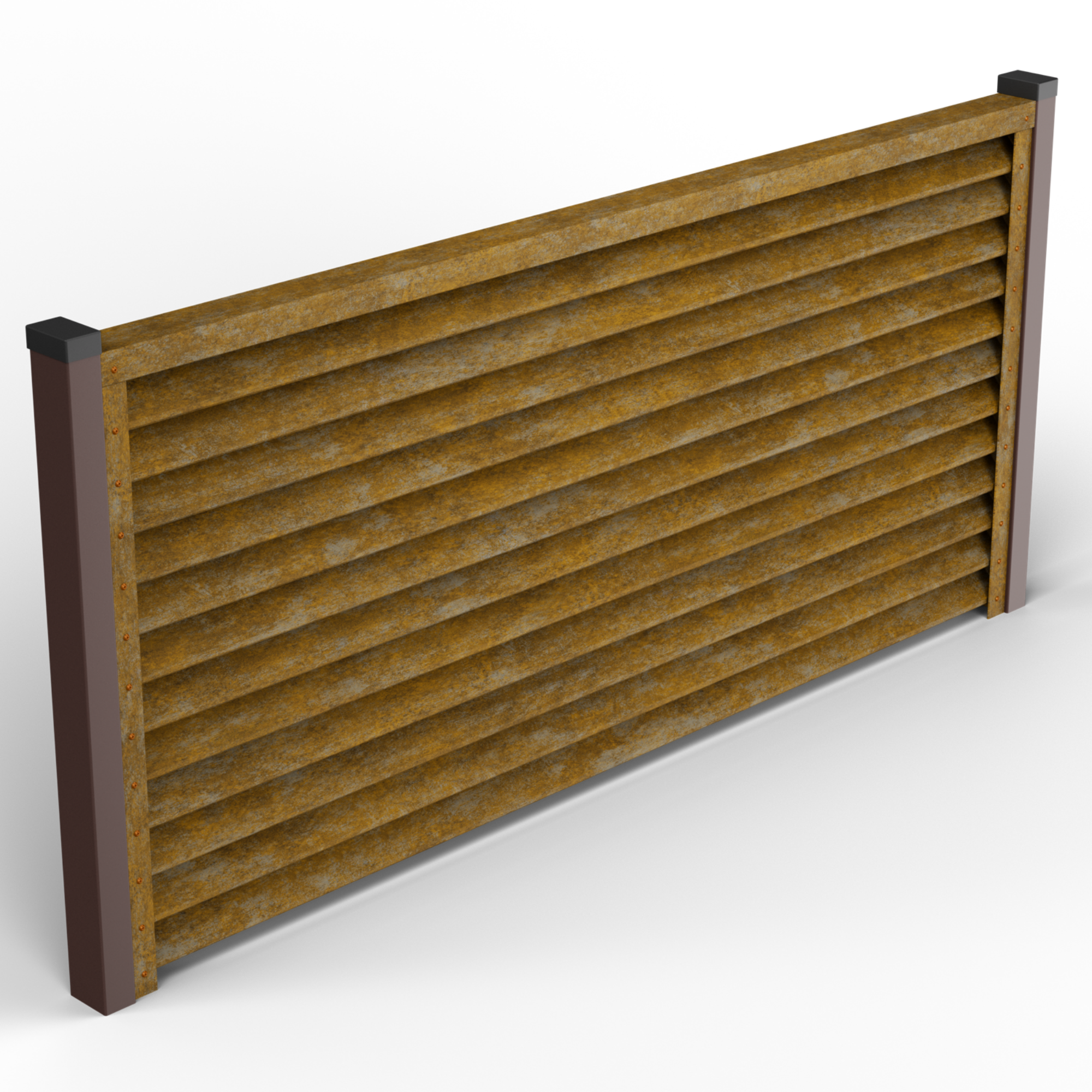 Gard Jaluzele Sigma | Corten