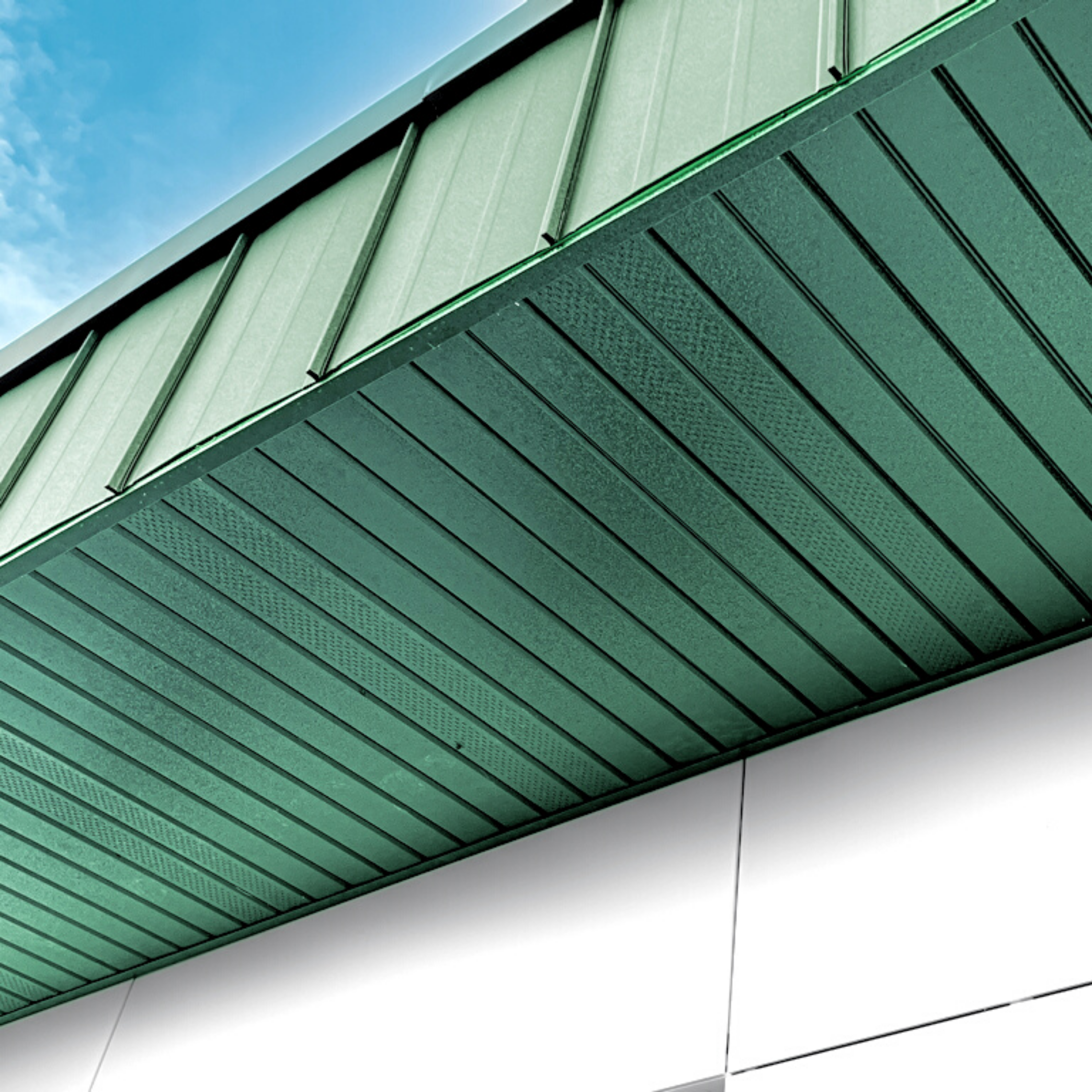 Saturn | Lambriu Perforat | Verde Pin | RAL 6005
