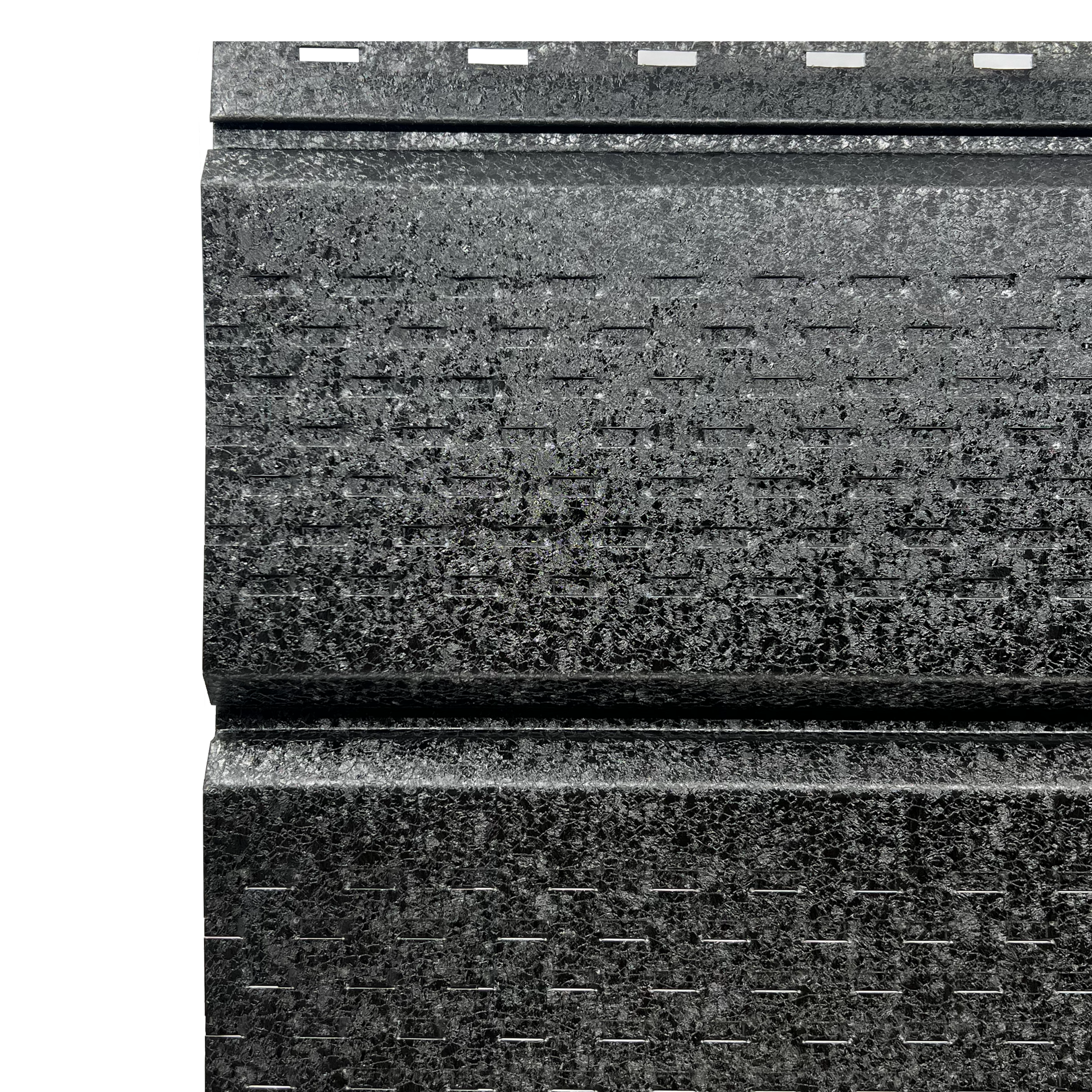 Saturn | Lambriu Perforat | Negru de Noapte | RAL 9005