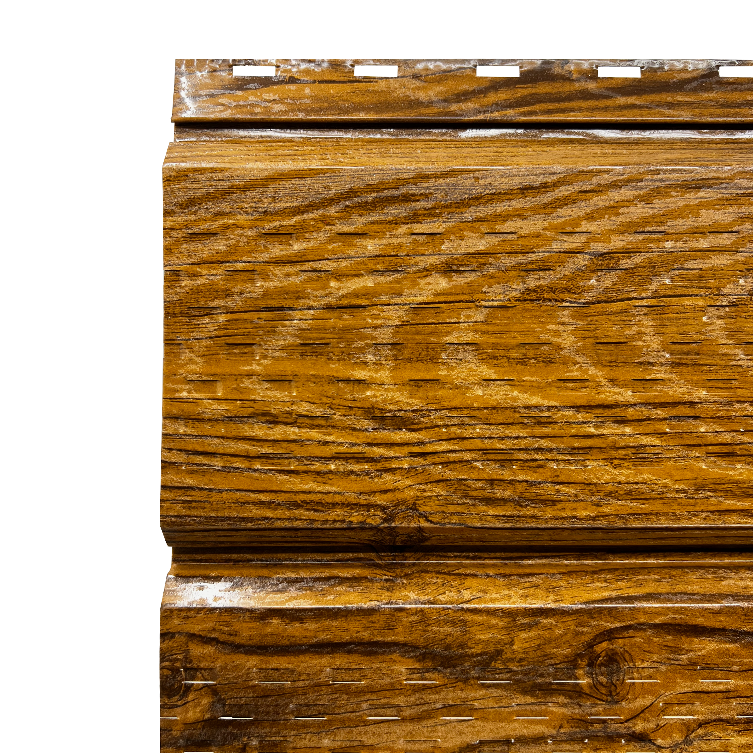 Lambriu Metalic Perforat Saturn, Stejar Striat