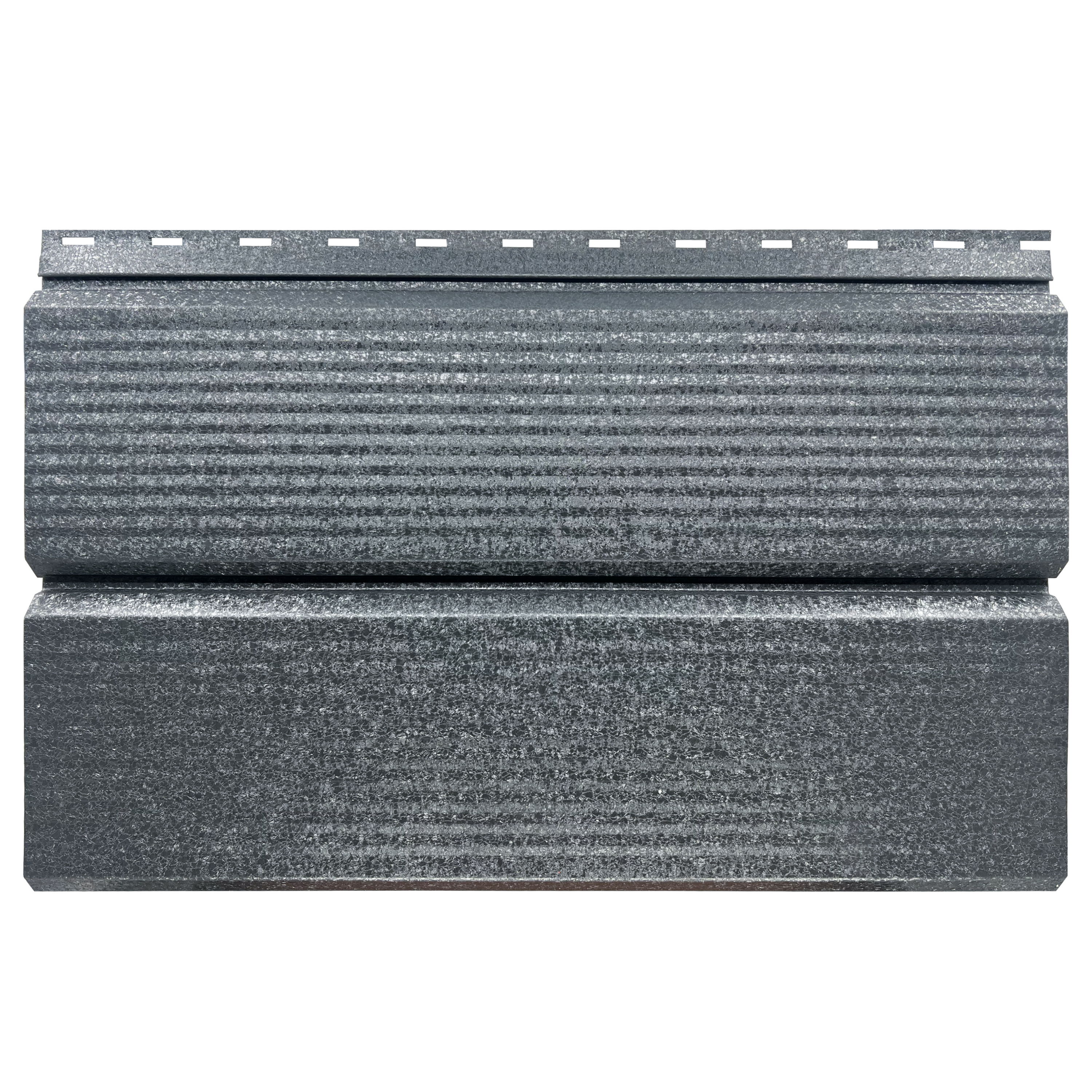 Lambriu Metalic Striat Venus, Gri Perlat RAL 7024