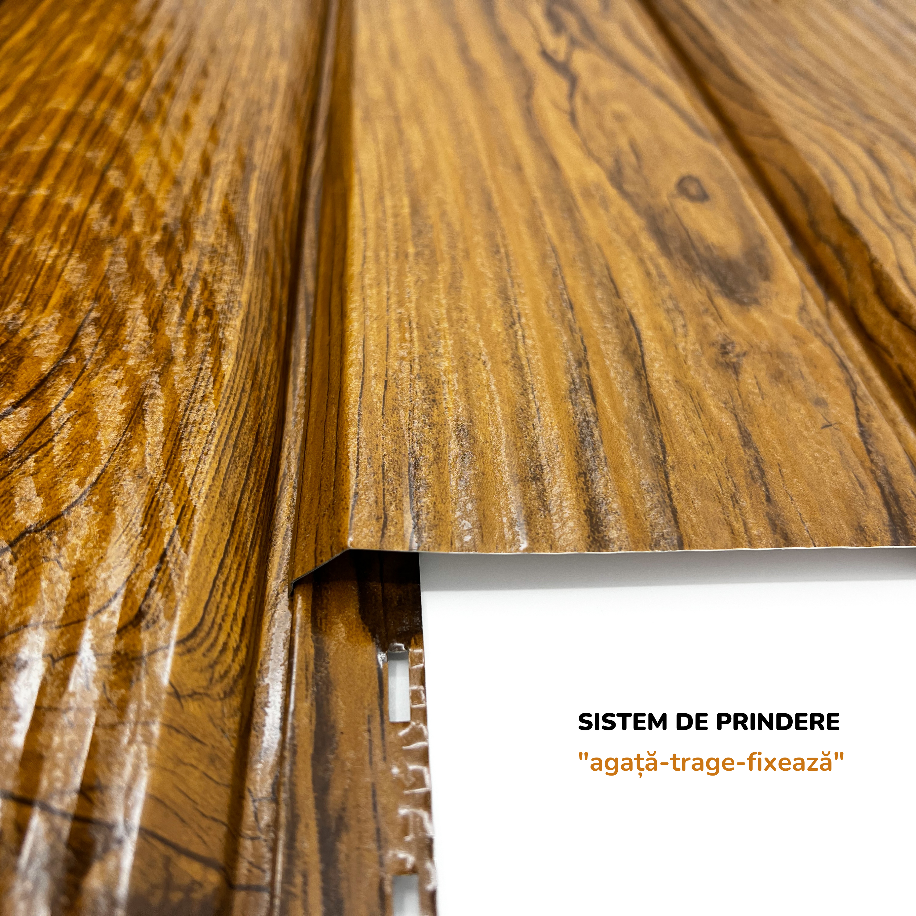 Lambriu Metalic Striat Venus, Stejar Striat