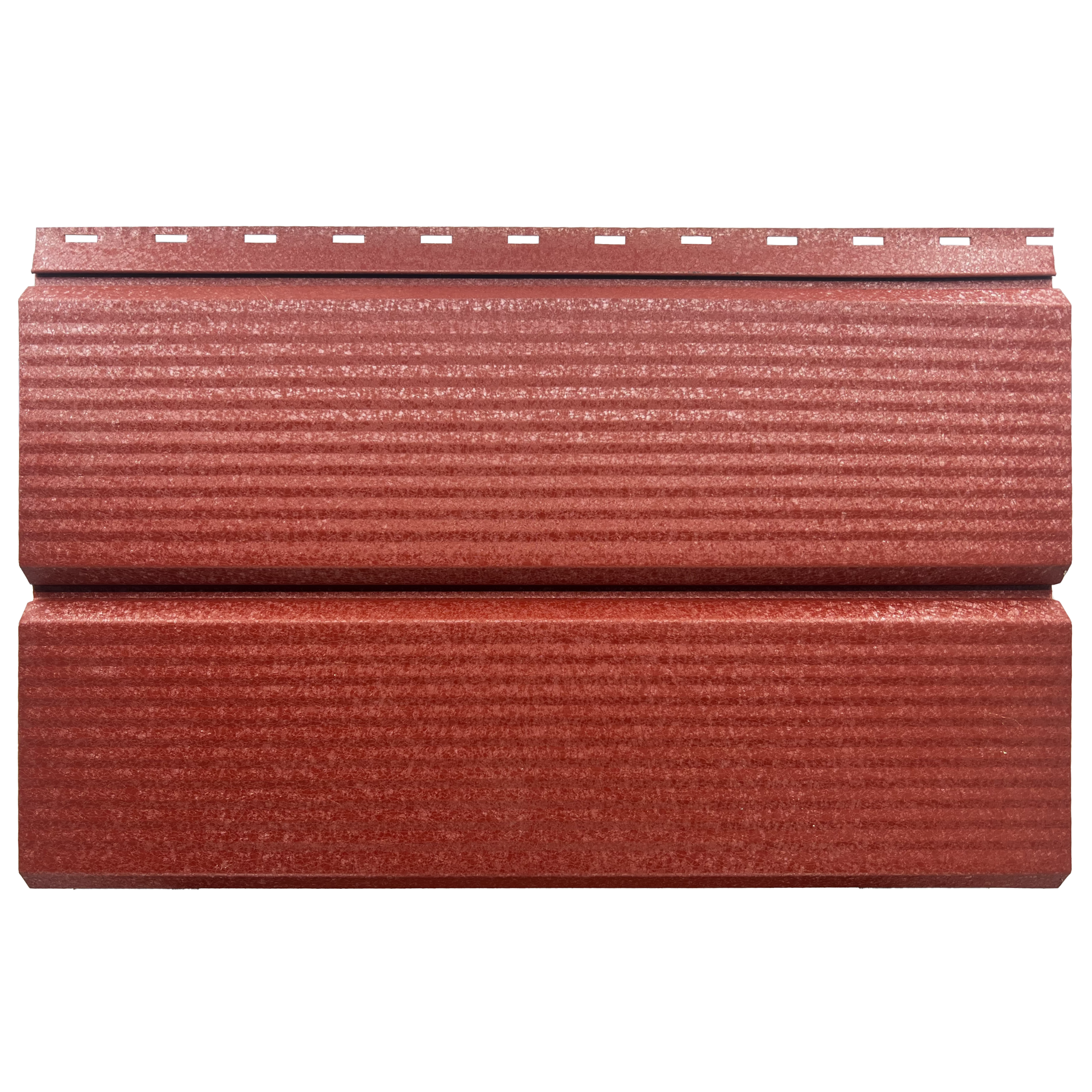 Lambriu Metalic Striat Venus, Caramida Rosie RAL 3009