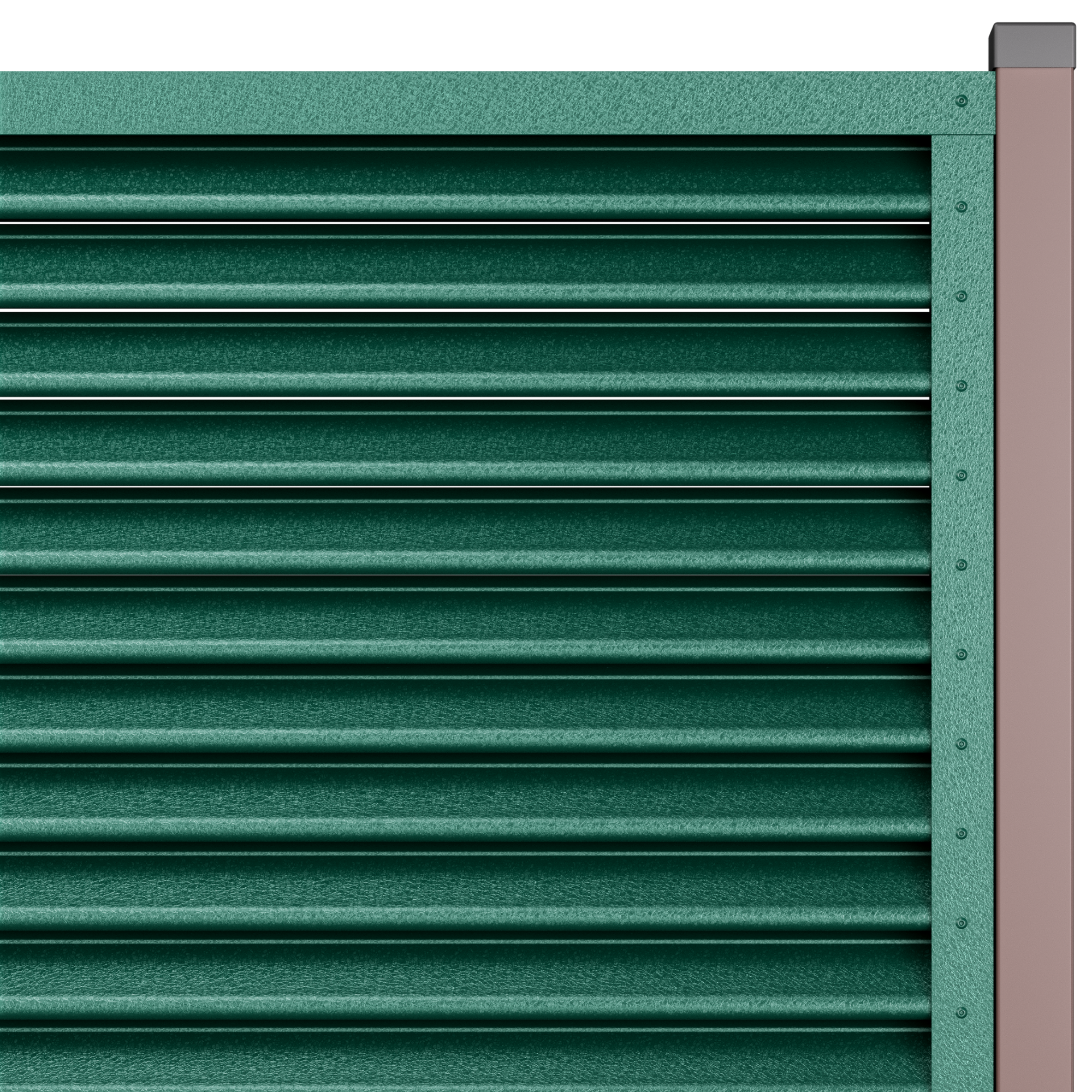 Gard Jaluzele Piramida | Verde Pin | RAL 6005