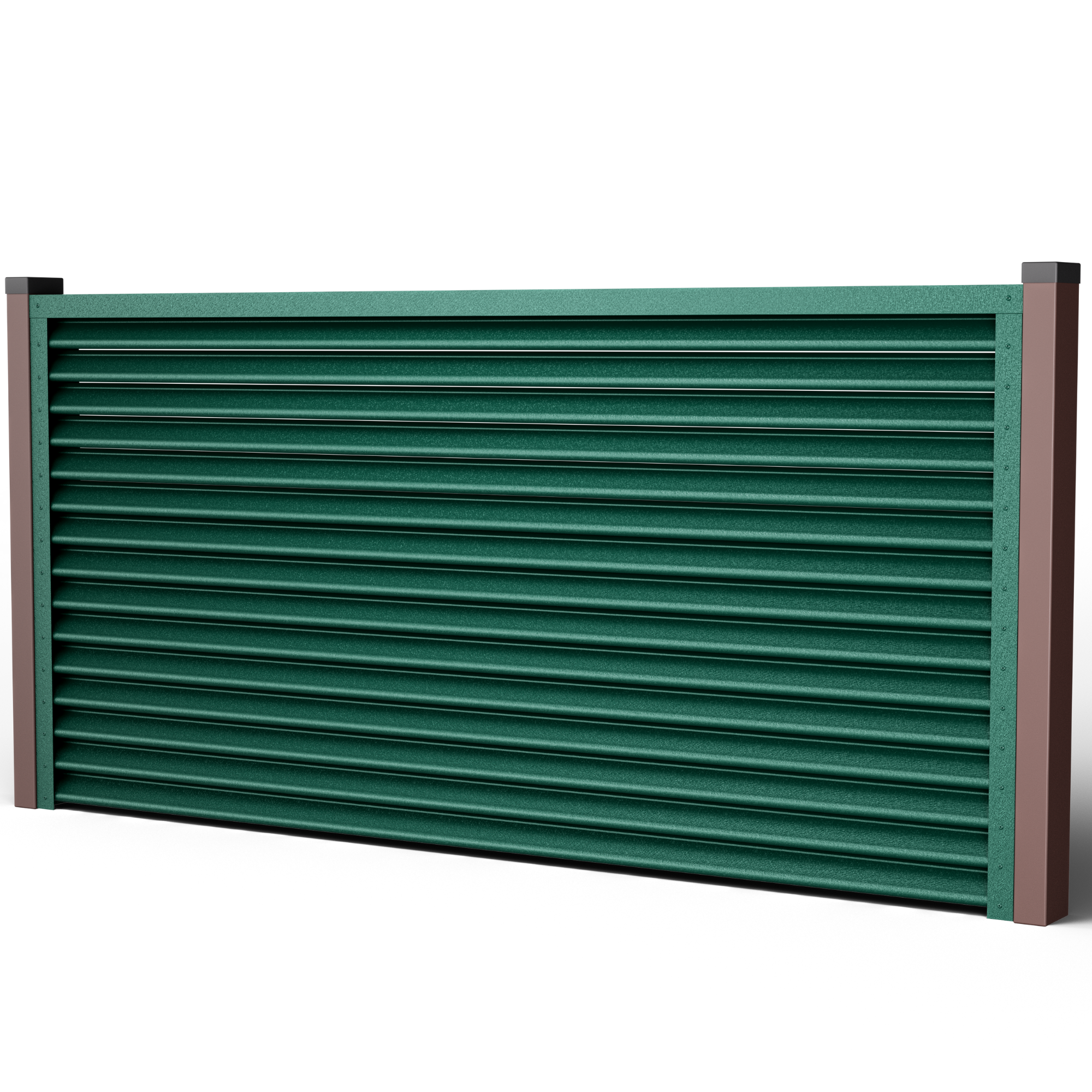 Gard Jaluzele Piramida | Verde Pin | RAL 6005