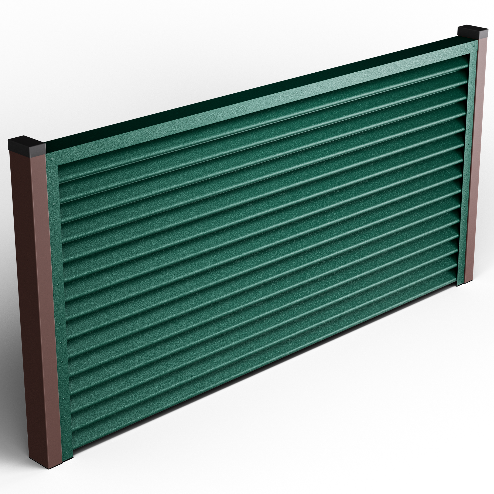 Gard Jaluzele Piramida | Verde Pin | RAL 6005