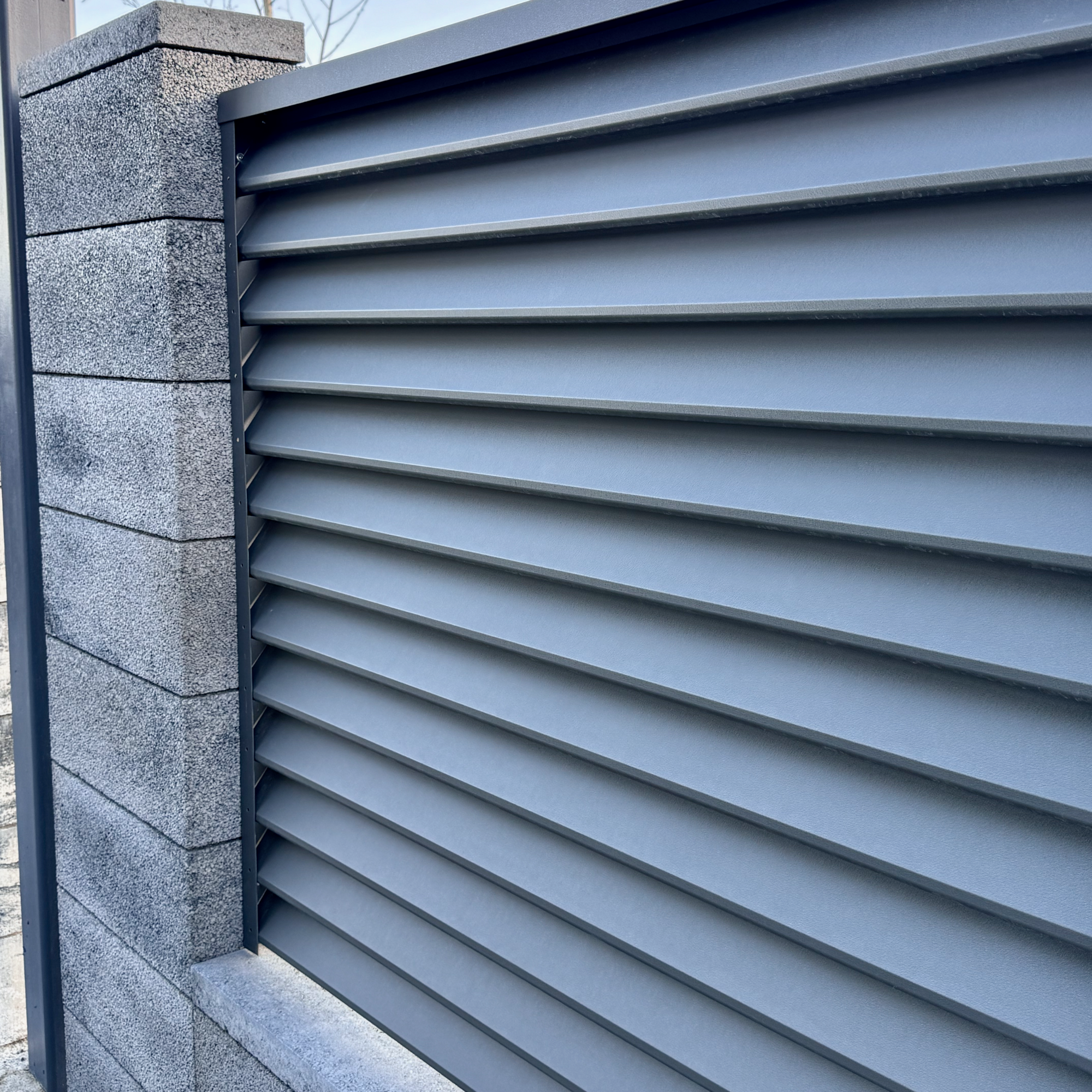 Gard Jaluzele Sigma | Gri Grafit | RAL 7024