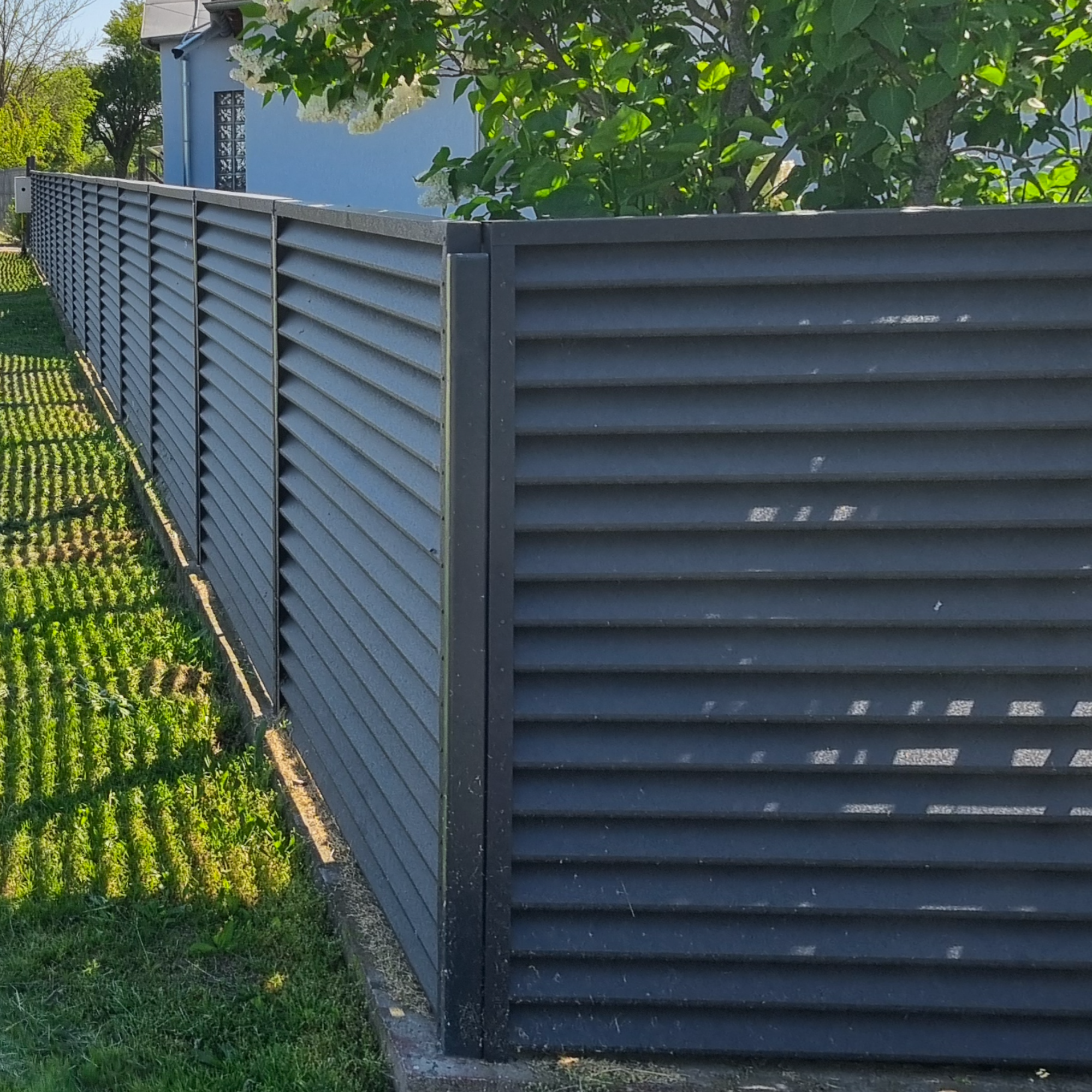 Gard Jaluzele Sigma | Gri Perlat | RAL 7024