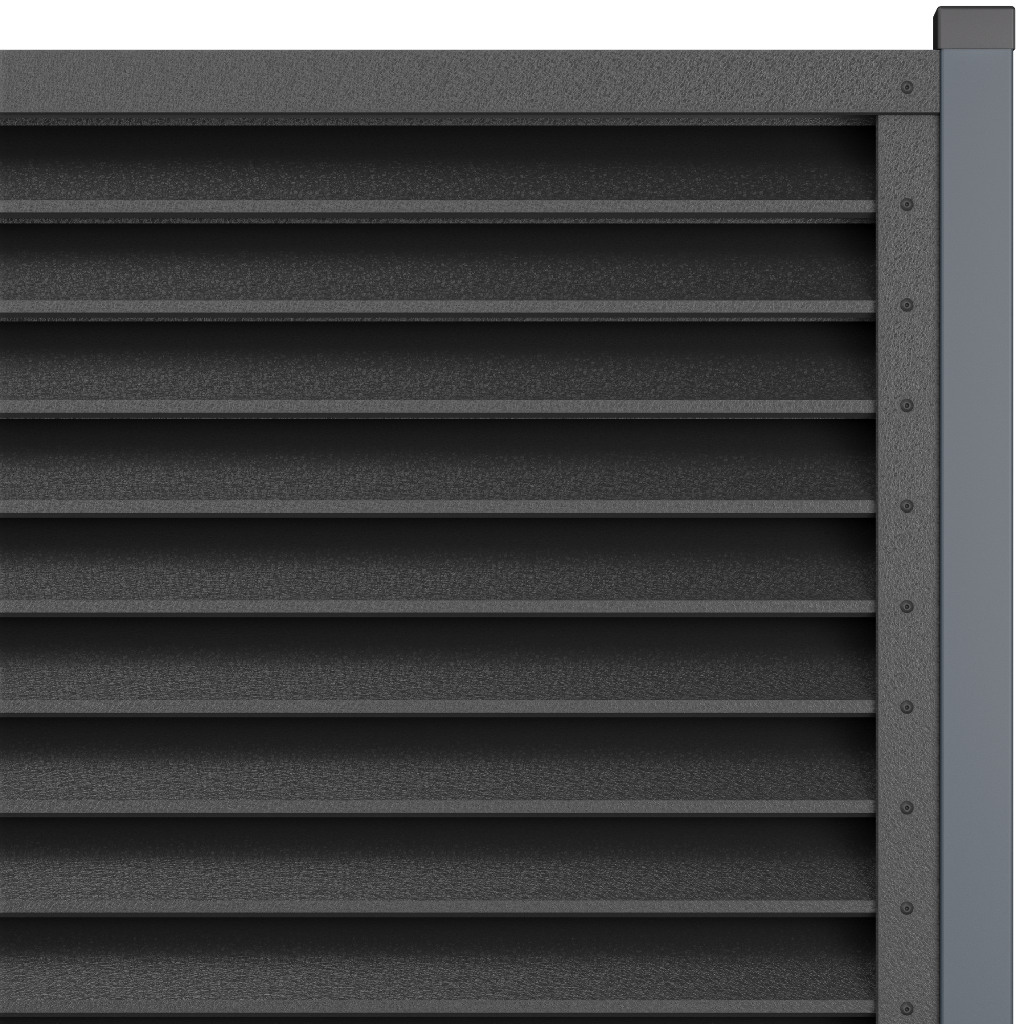Gard Jaluzele Sigma | Negru de Noapte | RAL 9005