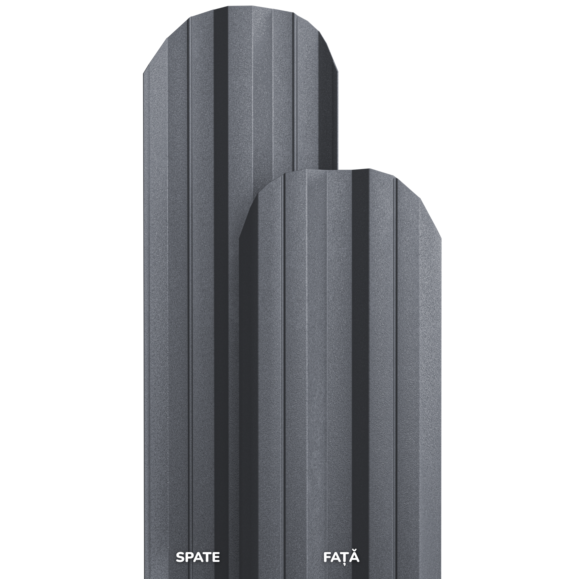 Șipcă Metalica pentru Gard de Lunga Durata - 50 Ani Fara Rugina sau