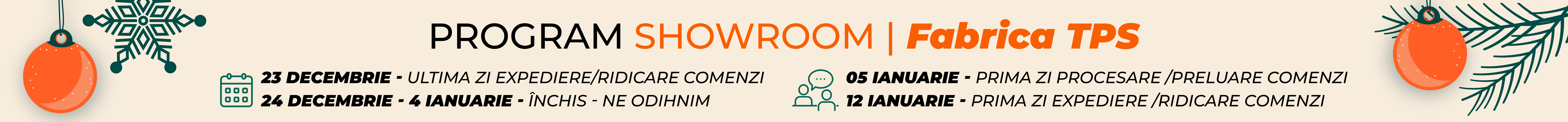 Banner de reduceri de primavata, pentru perioada 18-31 Martie.