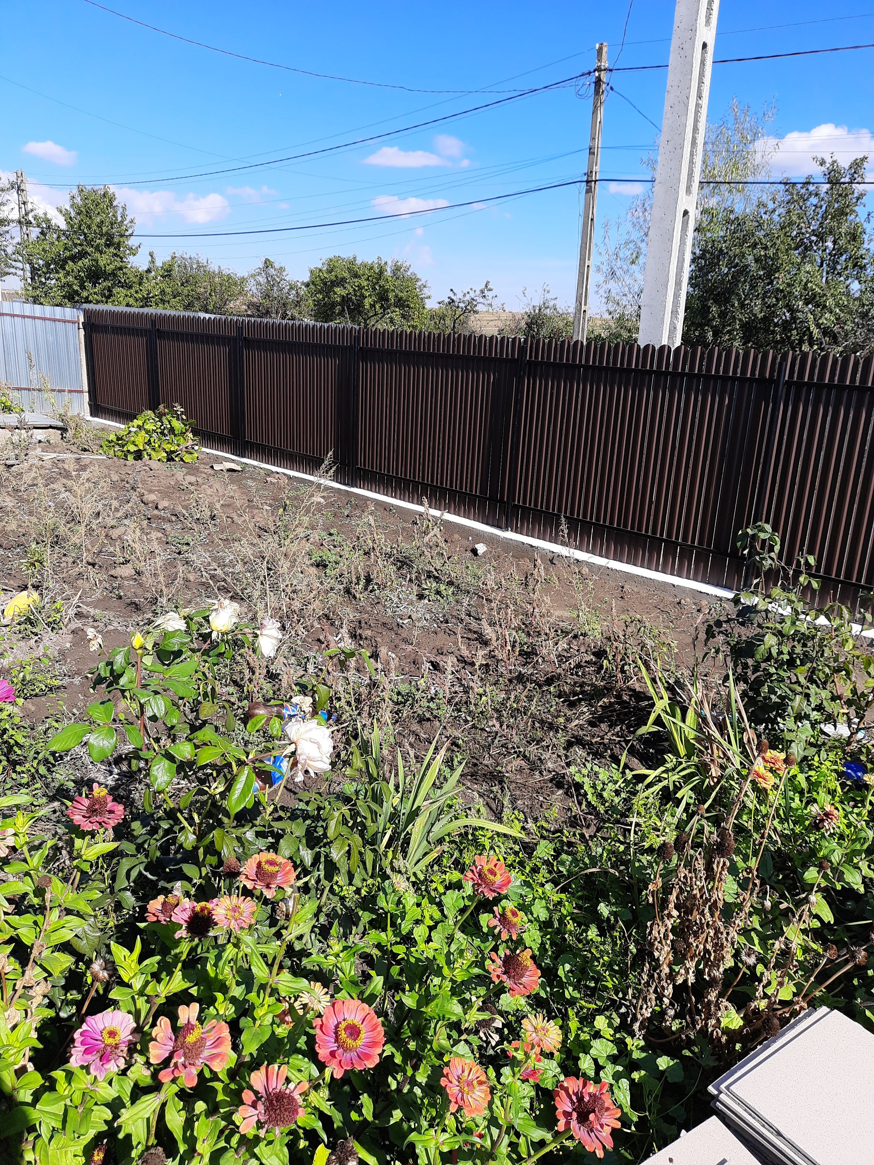 Prim-plan al modelului TISA Sipca Metalica cu finisaj de Hi-Mat în culoare Maro Cedru, RAL 8019, disponibil pe www.sipca.ro, fabricat de Top Profil Sistem.