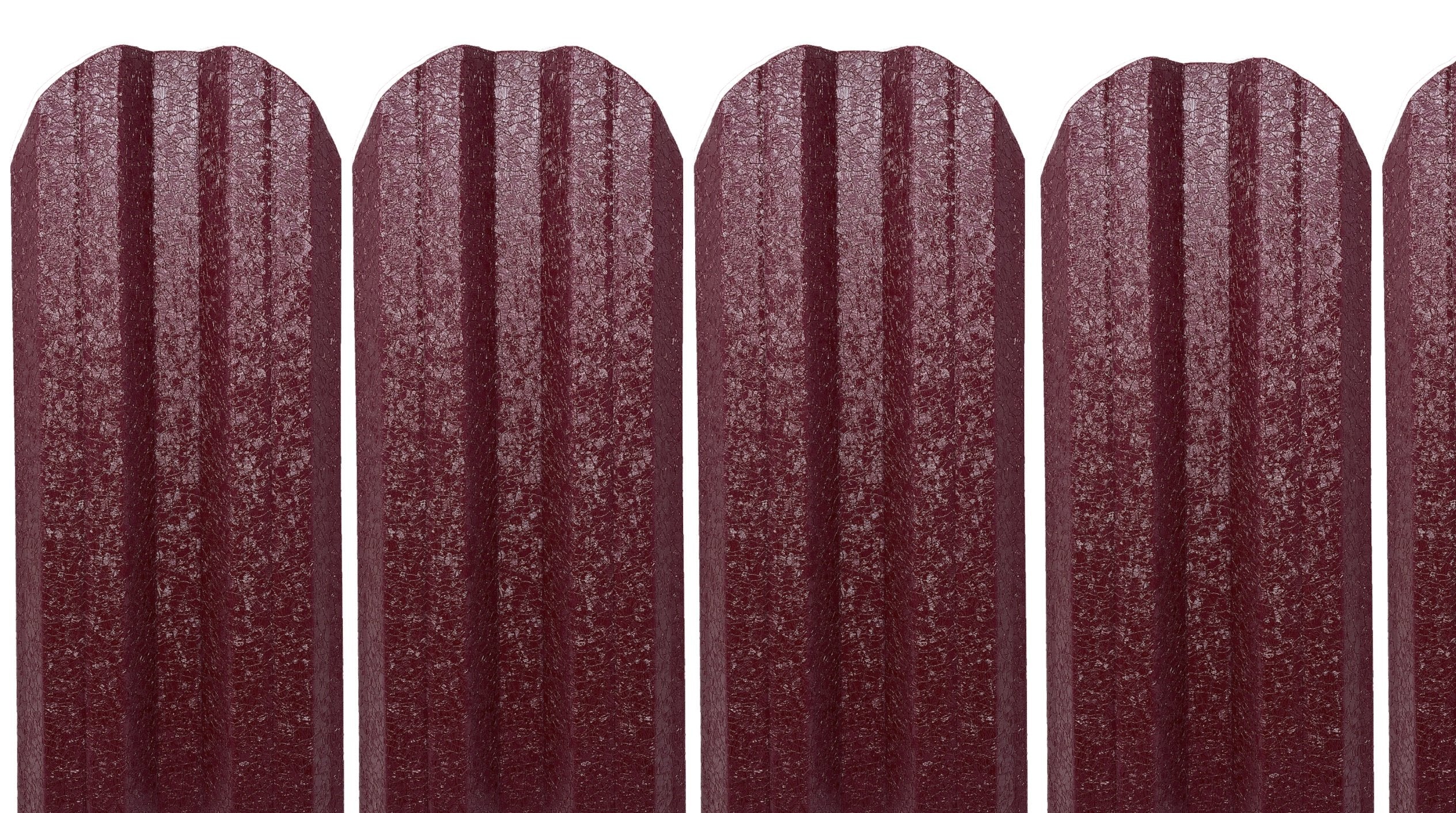 Prim-plan al modelului TISA Sipca Metalica cu finisaj de Hi-Mat în culoare Vișina, RAL 3005, disponibil pe www.sipca.ro, fabricat de Top Profil Sistem.