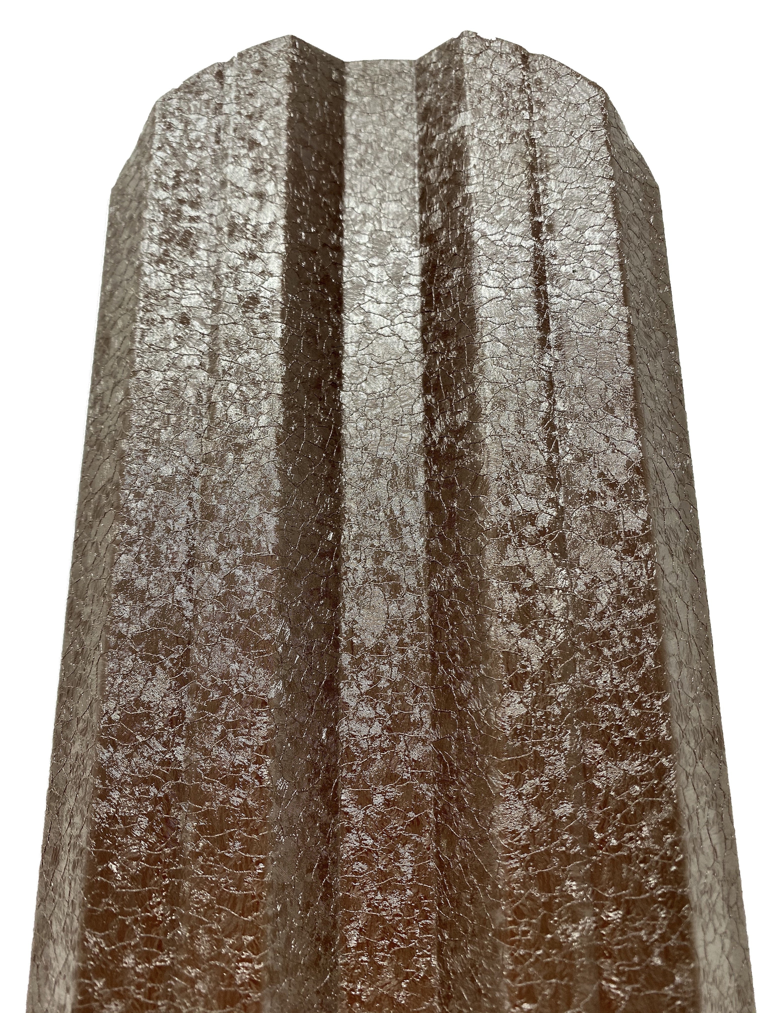 Prim-plan al modelului TISA Sipca Metalica cu finisaj de Hi-Mat în culoare Maro Caramelă, RAL 7024, disponibil pe www.sipca.ro, fabricat de Top Profil Sistem.